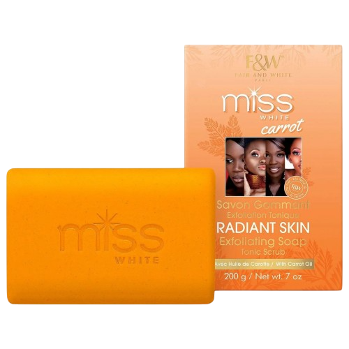 F&W - MISS WHITE CARROT - Exfoliating Soap 200gr